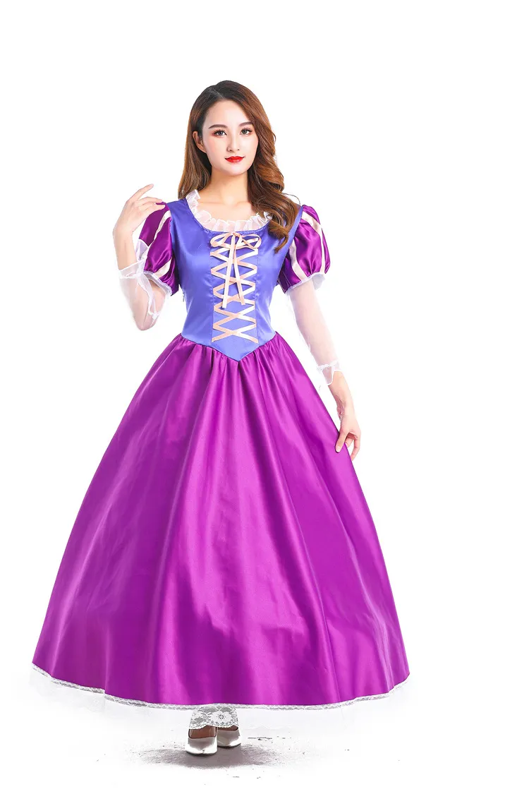 open lace back dress Princess Jasmine's Engagement Costume Dress main image 1