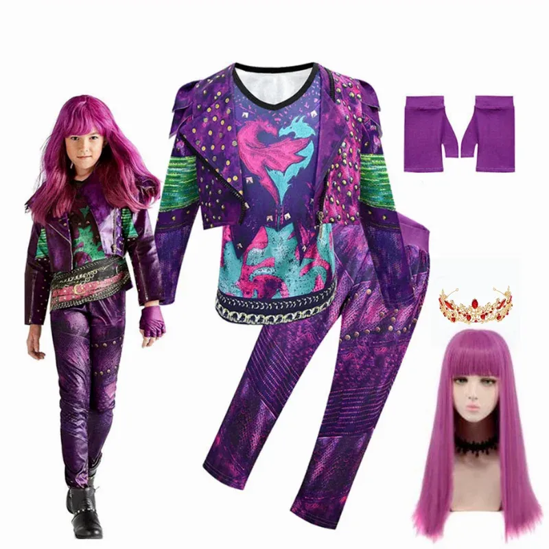 Childrens Party Costume: Girls Purple And Blue... From Uledemode_official,  $16.44 | DHgate.Com