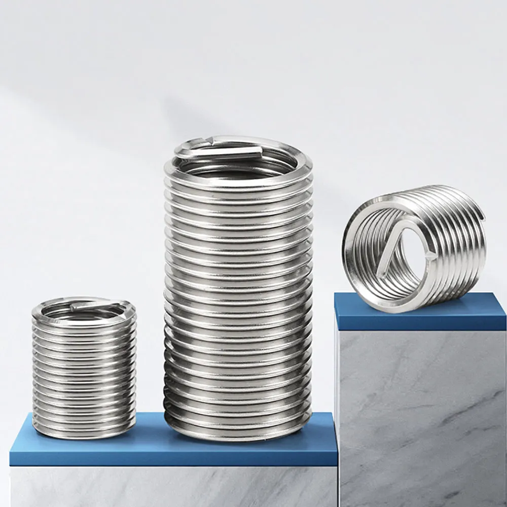 304 Stainless Steel Helicoil Thread Repair Insert Kit – Metric M1.6 To M12, Wire Thread Inserts