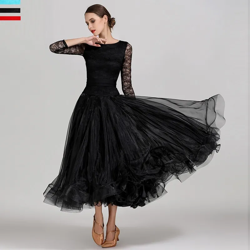 Elegant Lace Ballroom Dance Dress - Premium Quality, Plus Size Available!  Shop Now! from Dhgate Stage Wear - price 83.83