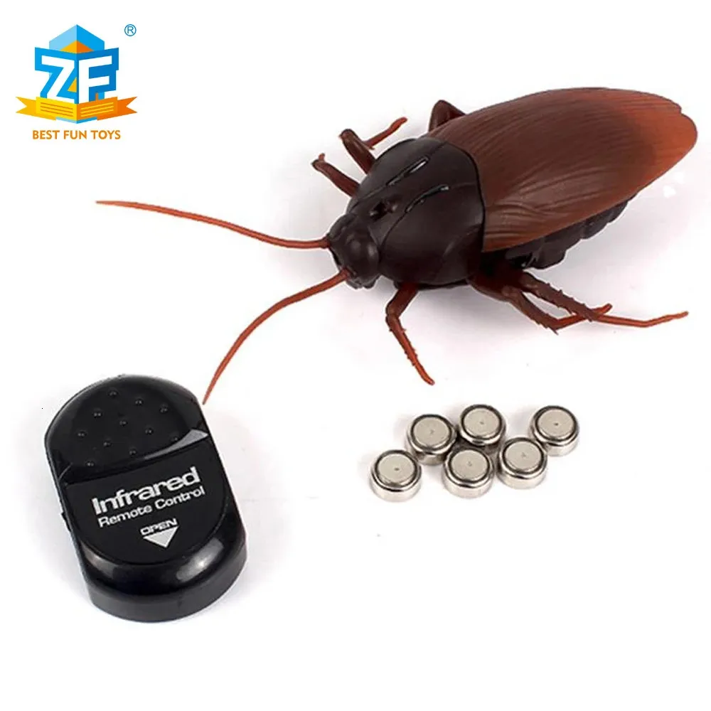 Remote Control Realistic Insect Robot Toys - Cockroach, Spider, Cobra ...
