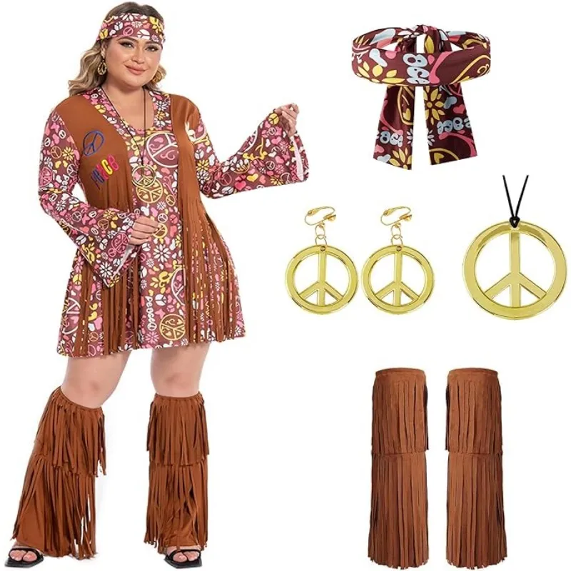 Plus Size Hippie Dresses Women 60s 70s Costume Retro... From Uledemode_official, $34.02 | DHgate.Com Plus Size Hippie Dresses Women 60s 70s Costume Retro... From Uledemode_official, $34.02 | DHgate.Com