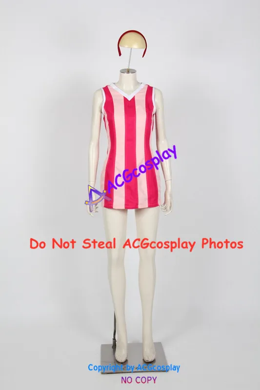 Stephanie Lazy Town Costume: Cheerful Dress with
