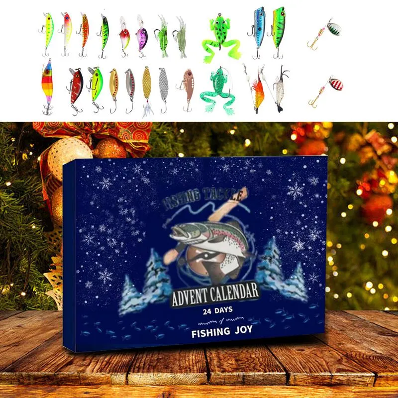 christmas tree decorating with fishing lures O Fishmas Tree Fishing Lures 2021 Ornament