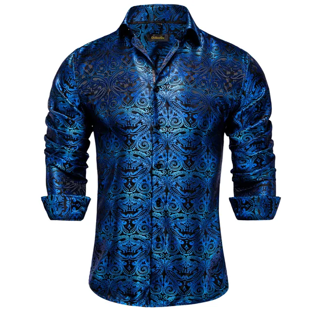 patterned dress shirt Men's is just the start Statement Men's Long Sleeve Woven