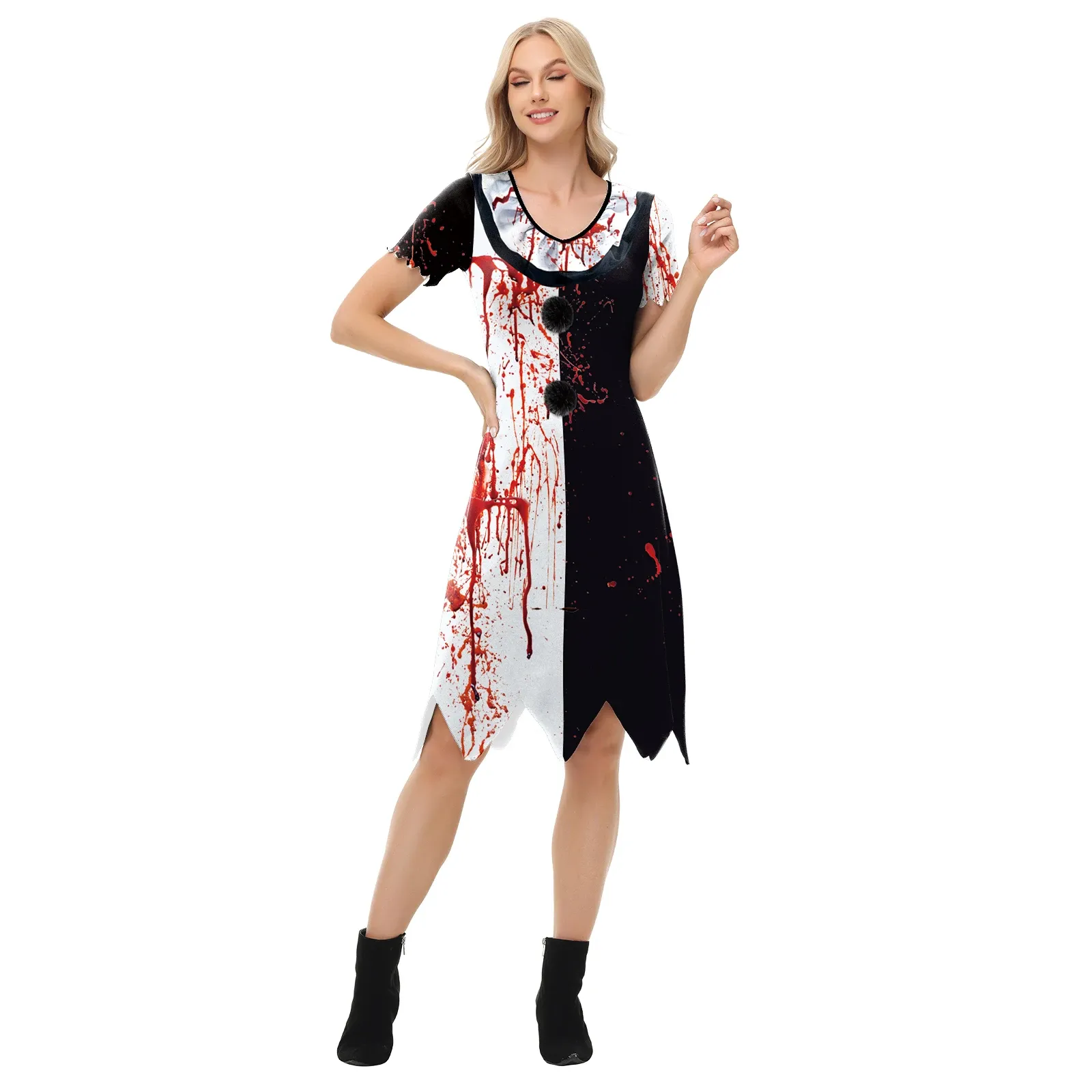 Scary Female Clown Costume: Womens Carnival Dress... From  Uledemode_official, $12.21 | DHgate.Com