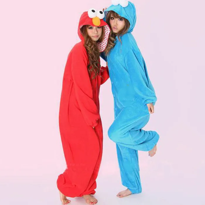 New Arrival Elmo Cookie Monster Cosplay Halloween Fancy Costume
