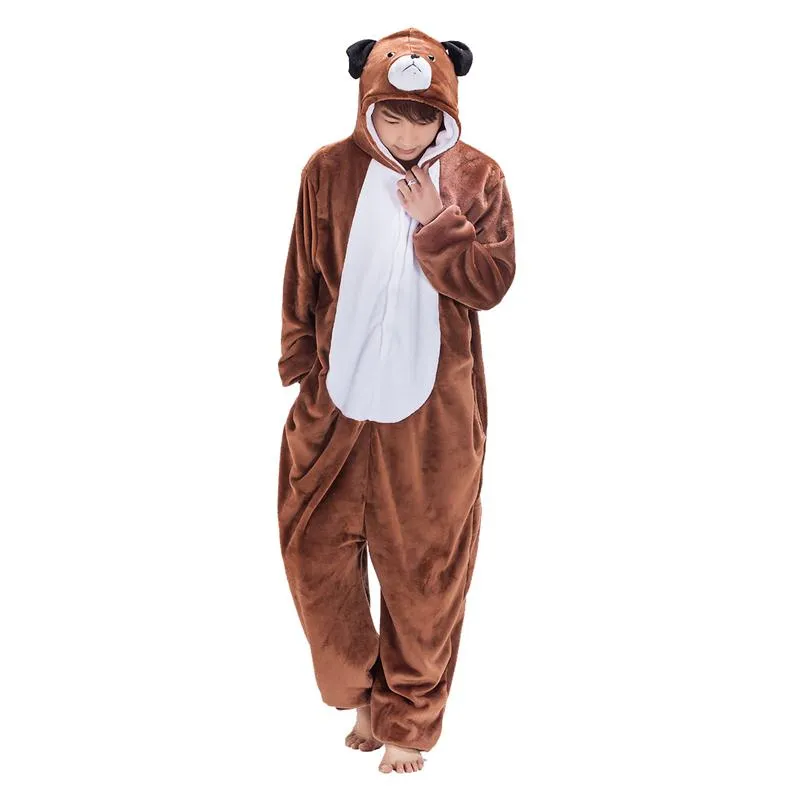 sleepy brown dress up Adult Animal Onesie: Buyer's Guide for Selecting Sleepwear Styles Mix Match Mix Match VENDOR COLOR-RUM RAISIN Choose your size:57