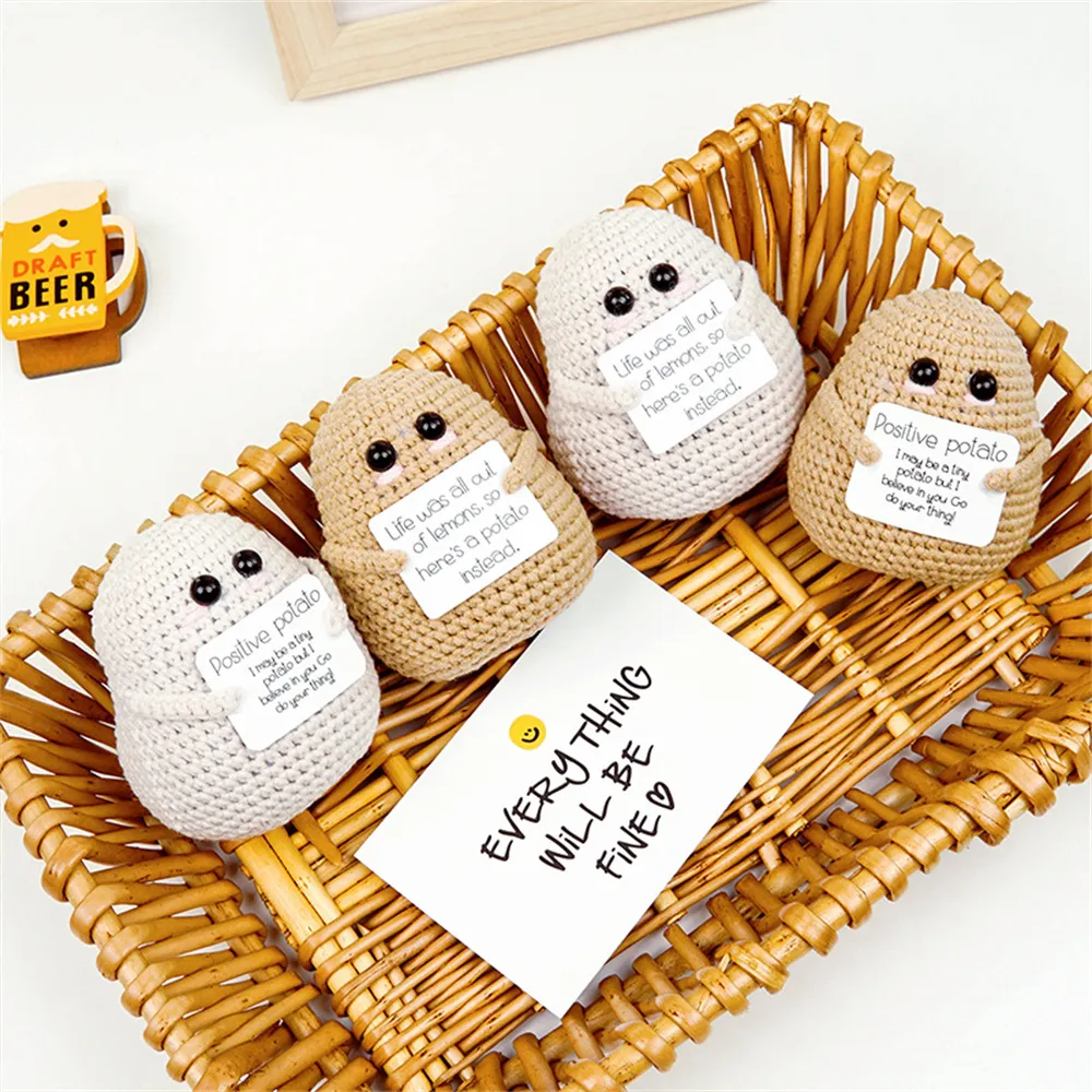Figurine "Emotional Support Beer" (Pomme De Terre) - Cadeau Humoristique Pour Homme - Pour Anniversaire, Meilleur Ami, Soutien Moral - 9
