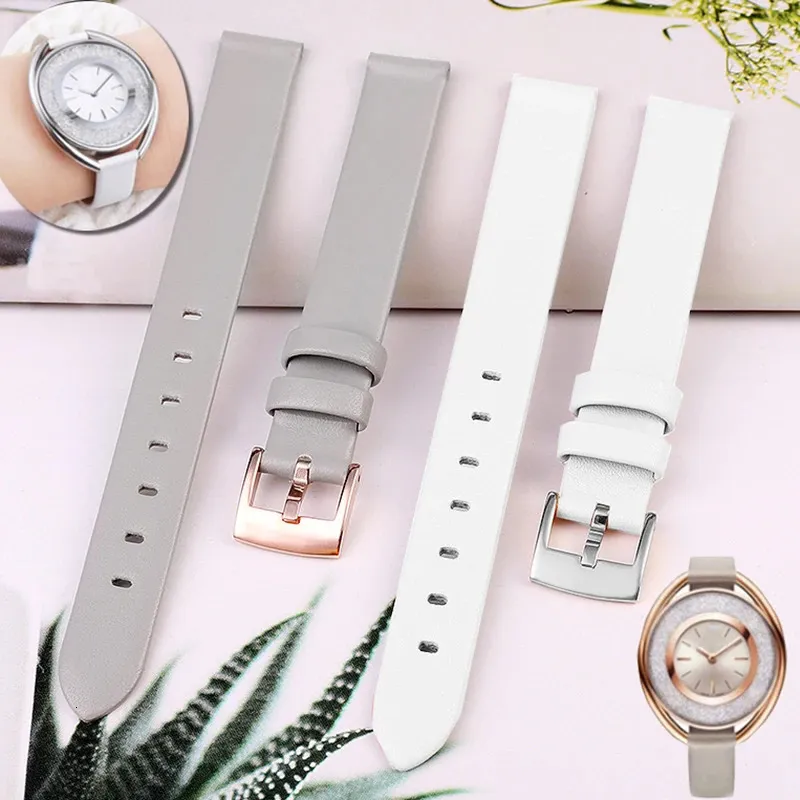 Genuine Leather Watch Strap 12mm Small Size Female... From Yizhan03 ...