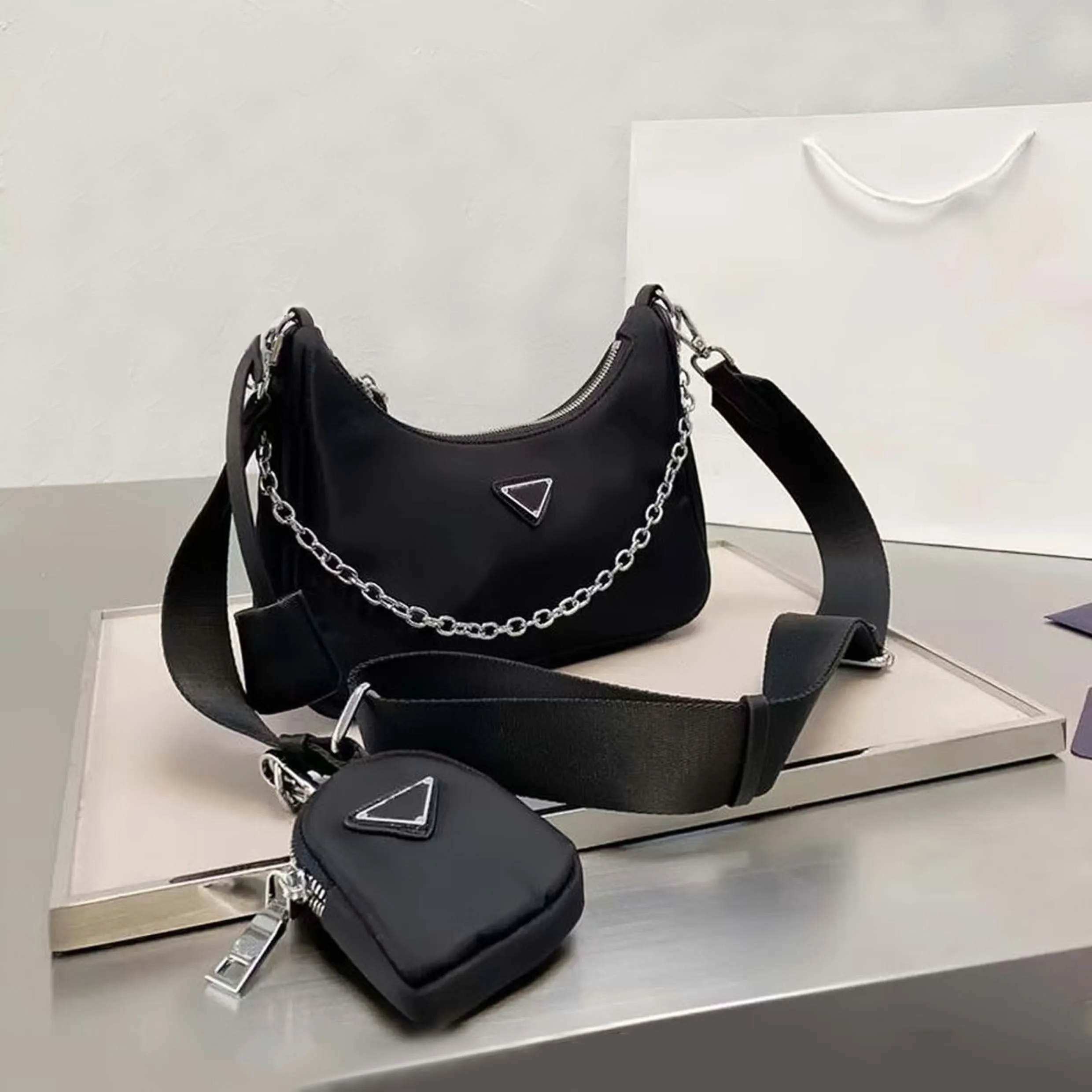 Ahorra a lo Grande en Compras al por Mayor de Bolsos De Hombro De  Diseñador: Elegante Juego De Bolsas De Cuero Crossbody De Damas, Billetera  De