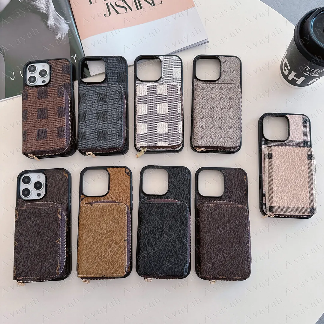 コンピュータ・IT iPhone8Plus Vintage Designer Luxury Phone Case For IPhone 15 Pro Max 16 Plus