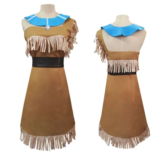 brown pocahontas dress Elegant Backless Spaghetti Strap Maxi Dress for Women