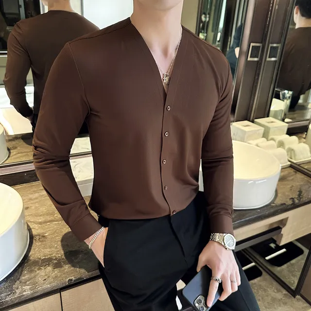 v neck dress shirt Women's Foxcroft Mary Button-Up Blouse, Size 18 Neck Fitted Dress Shirt Anatomie Men's Vince V-Neck T-Shirt