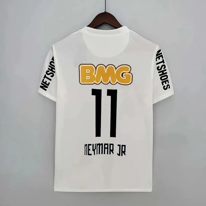 NEYMAR JR 背番号10 半袖 サントスシャツ 楽天市場】ネイマール10番 王冠マーク入り サントスFC 25/26