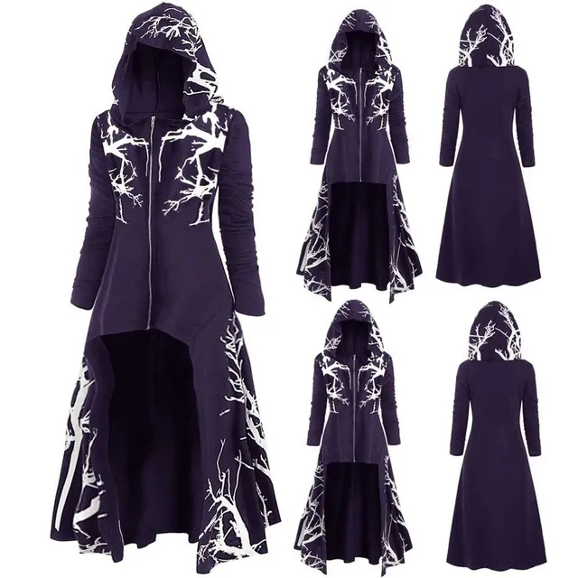 Cape à Capuche Médiévale Homme - Style Gothique Renaissance Pour Cosplay Halloween, Carnaval, Déguisement