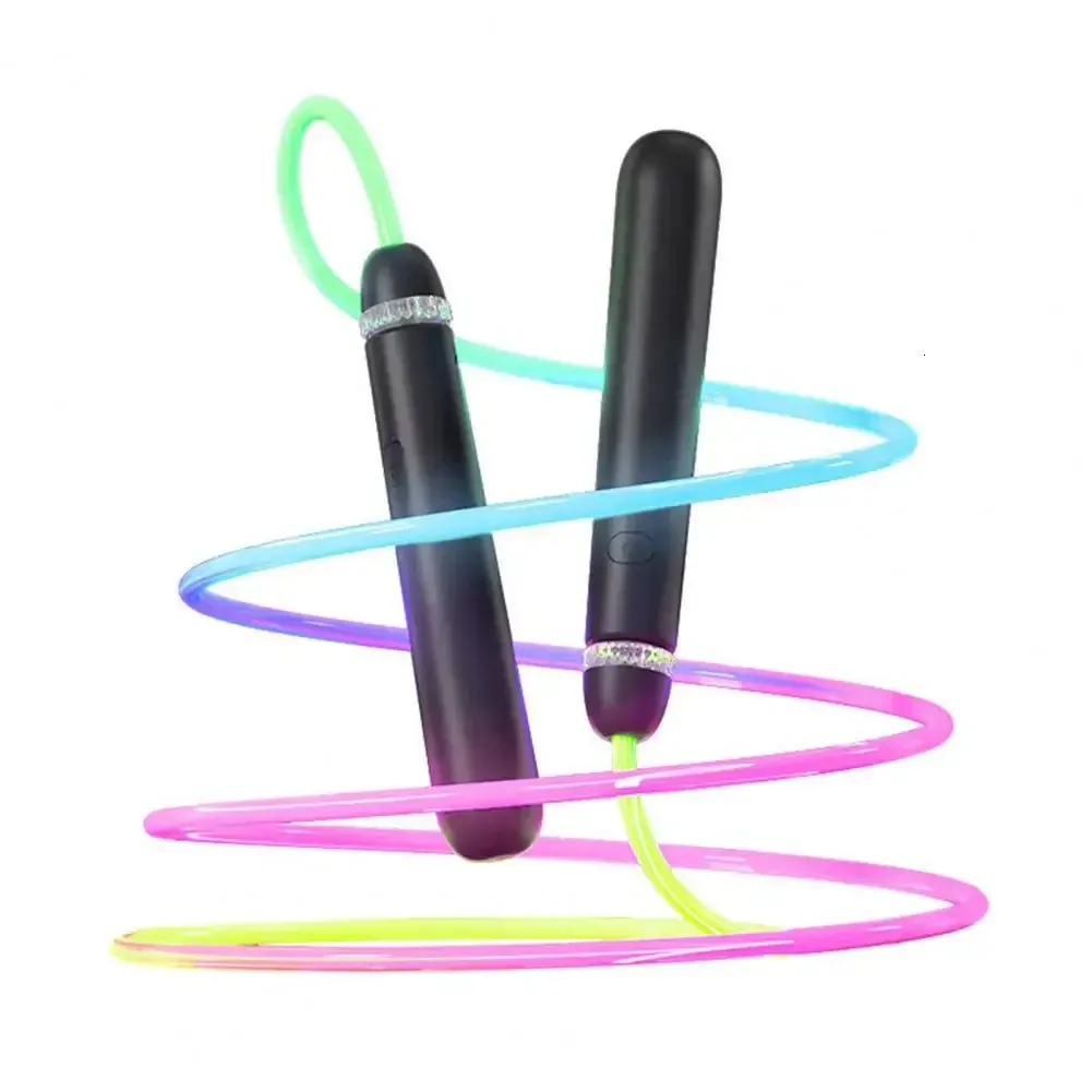 8M Children's Luminous Skipping Rope, Light Up Skipping Rope with USB ...