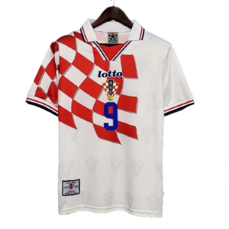 Camiseta Retro Croacia Mundial 1998 Suker post