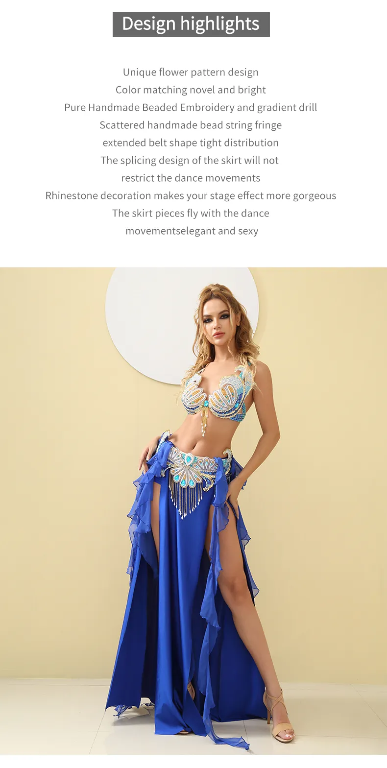 Écharpe De Hanche Danse Du Ventre à Franges Argentées Et Pompons Pailletés - Jupe Portefeuille Scintillante Pour Femme