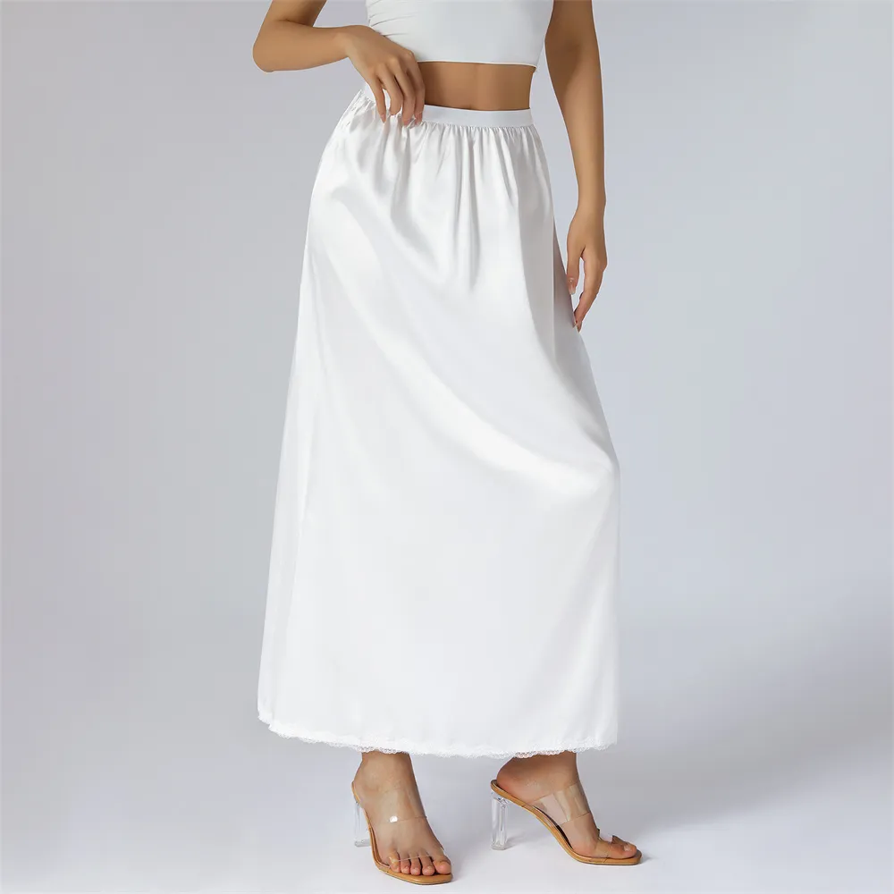 chinese dress ladies Subuteay Half Slips for Women Long Slip Under Dress Invisible Straps  Underskirt for Dresses at Amazon Women's Clothing store main image 0