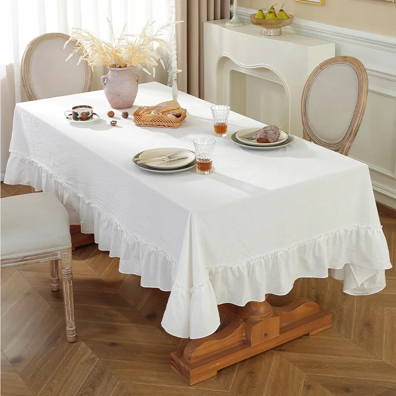 auq table cloth,waterproof and oil-resistant function... Premium Waterproof Fabric Tablecloth - Oil-Proof, Heat Resistant ...