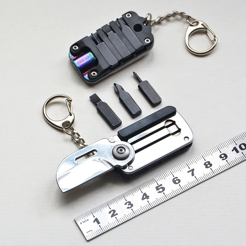 Multifunctional Screwdriver Pocket Fold Mini Knife EDC Portable