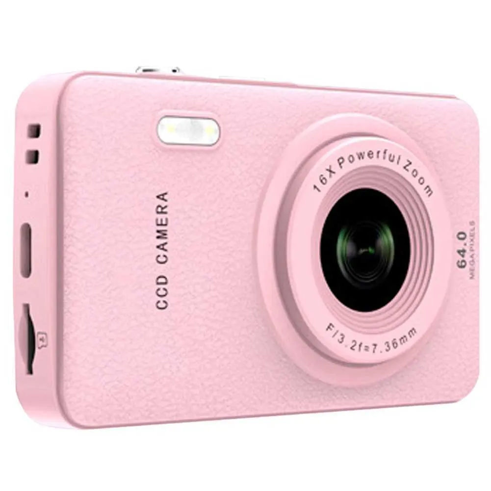 Compact Digital Camera With HD Screen, MP3 Player, And Type C Compact Digital Camera With HD Screen, MP3 Player, And Type C