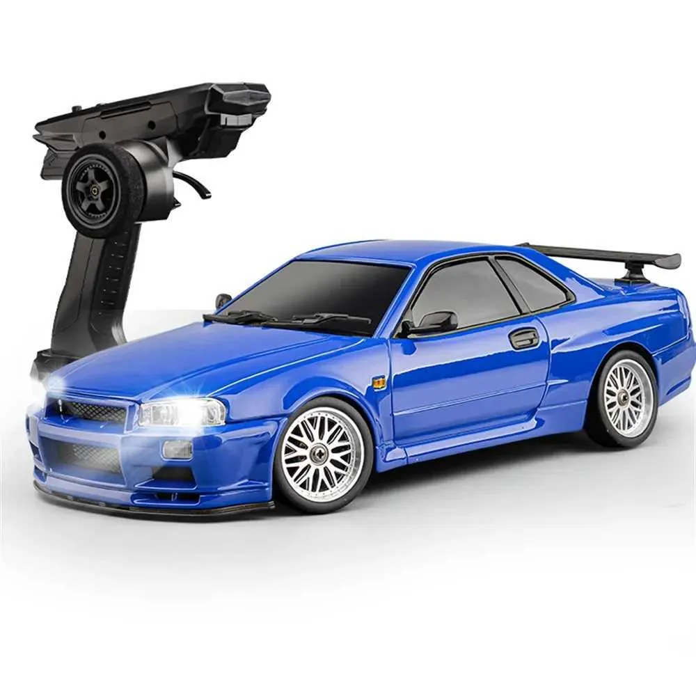 LDRC 1899A99 RTR 118 2.4G RWD RC Car Drift GTR R34 Gyro LED Light On Road  Full Proportional Alloy Body Shell Racing Vehicles MXJ241221 From 19,94 € |  DHgate