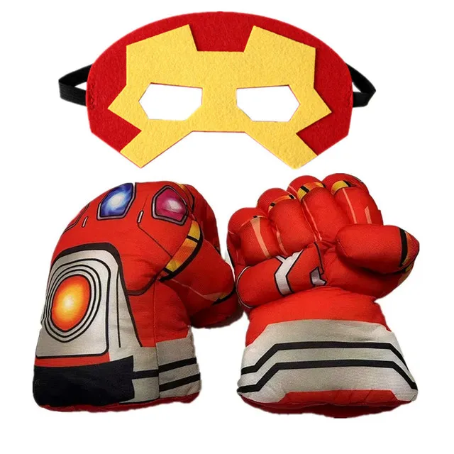 Costume Eroe Per Bambini Con Mantello, Maschera E Guanti - Set Giocattolo Cosplay Per Compleanno E Halloween
