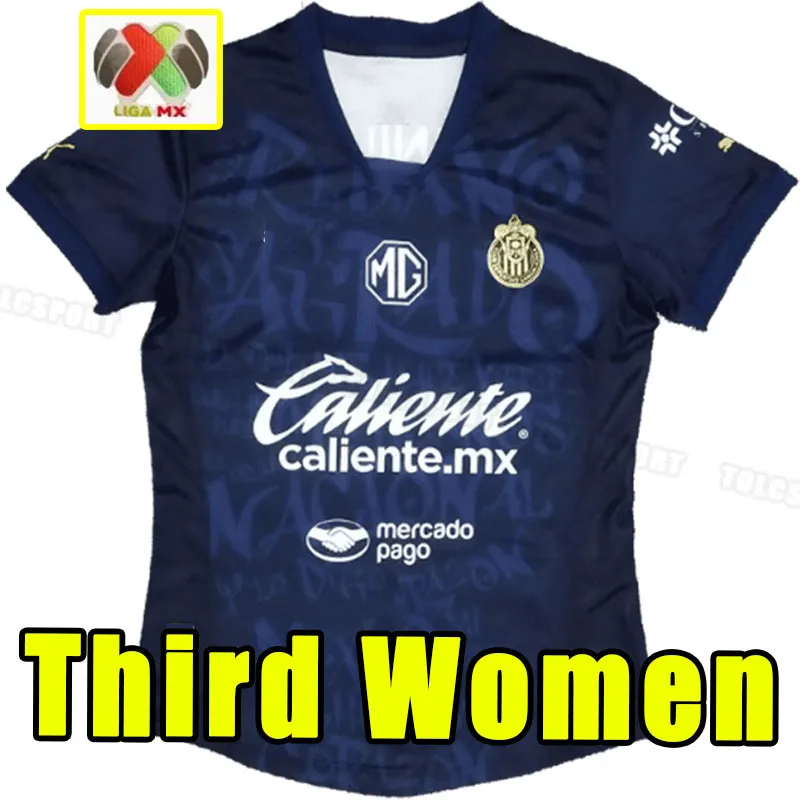 Women 24 25 Chivas De Guadalajara Soccer Jerseys 2024 2025