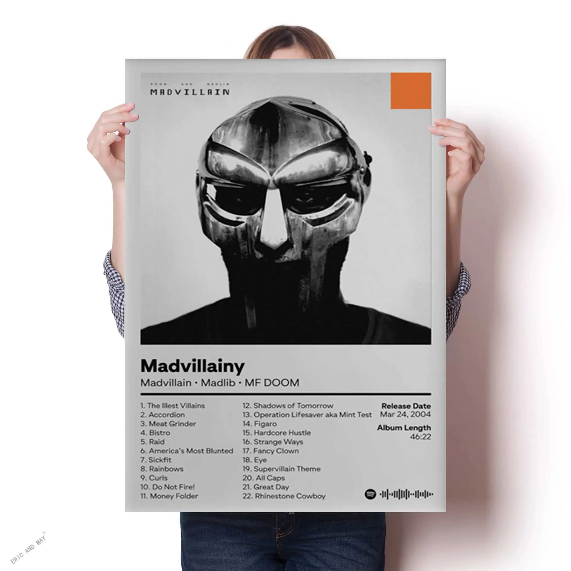 MF DOOM Superhero Posters Aesthetic Rapper Hip Hop Rock MF DOOM Superhero Posters Aesthetic Rapper Hip Hop Rock