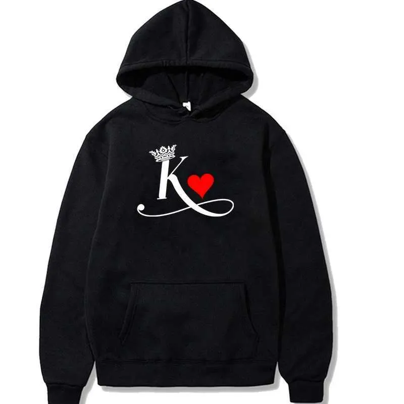 Apparel King And Queen Zip Up Hoodies Couples Hoodies Heart