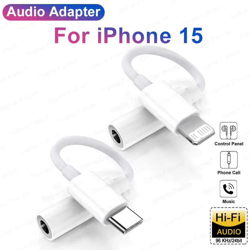 Audio Rope Iphone Iphone Aux Cable Adapter: Lightning To 3.5mm Headphone Connector ...