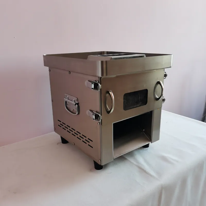 Commercial Stainless Steel Meat Cubing Machine Electric Meat Slicer ...