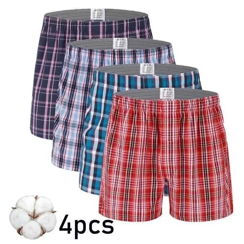 Save Big on Bulk Men's Cotton Boxer Shorts Fardly Mens Underwear Pure  Cotton Boxing Shorts Pure Cotton Fabric Classic Basic Style Arrow Pants  Mens