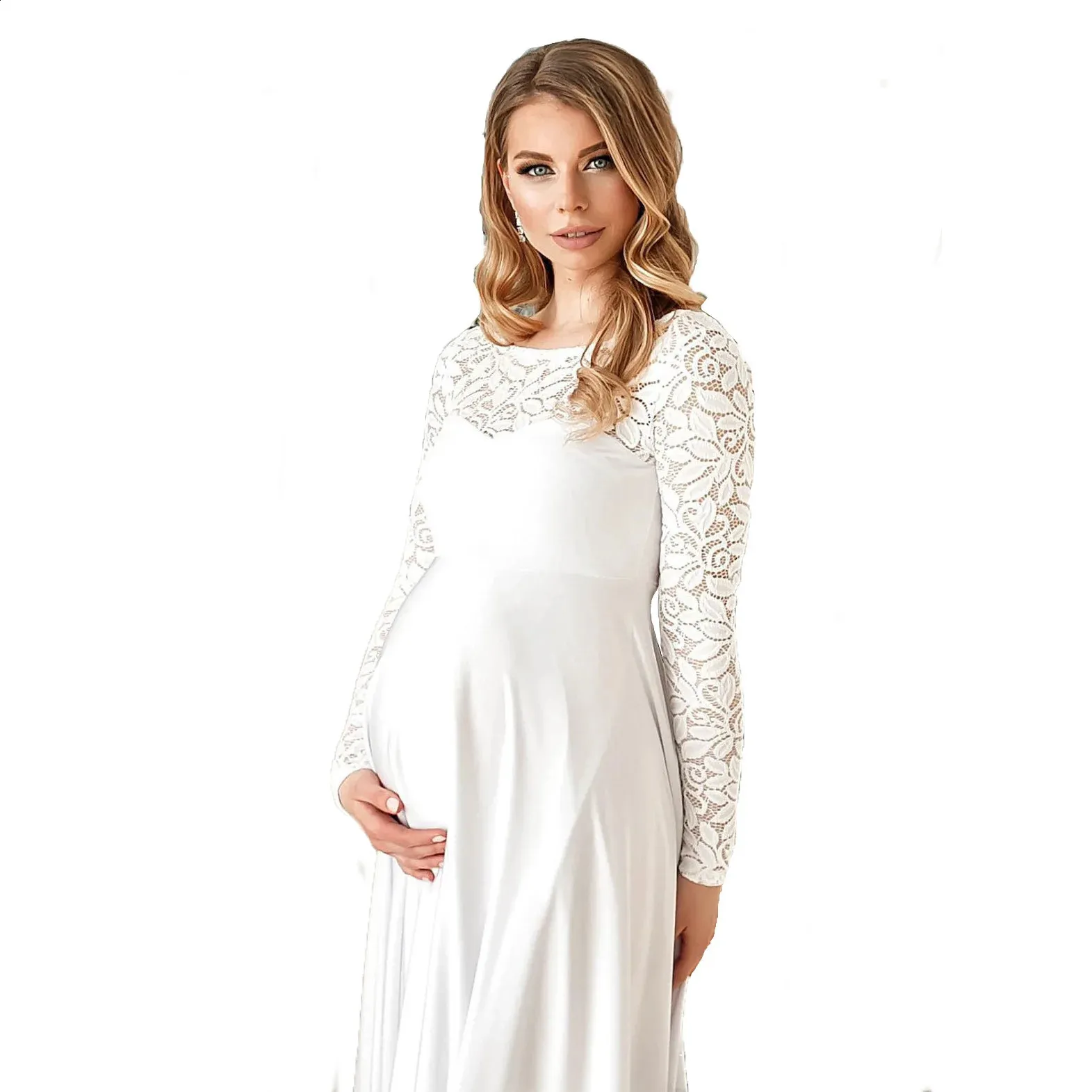 knee length dresses for ladies Amor Maternity Gauze Unique Boho Dresses Xs-M / Terra main image 0
