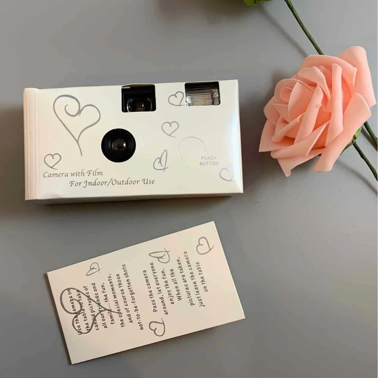 Disposable Camera Wedding 12 Pack Disposable Cameras For Wedding Bulk, 35mm White Single-Use Film Cameras With Flash, One Time Cameras For Birthday Party Baby Shower Gathering Wedding Travel, LSO 400 Film,17 Exposures