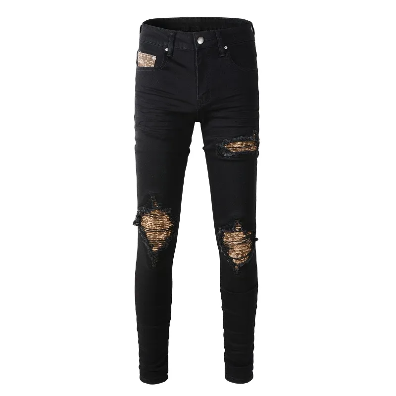 Ripped Knee Jeans Mens: High Street Fashion Denim Pants Best - Main Image