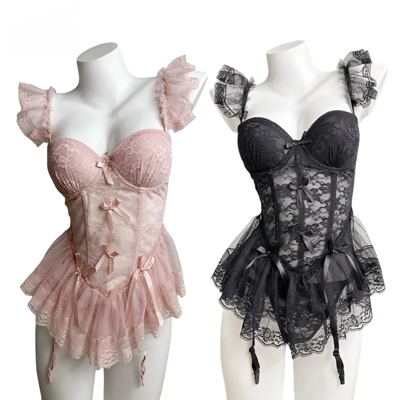 sexy clothes roblox Sexy Corset Lingerie Sets for Women: Bustier & Waist Corsets – 3wishes.com main image 0