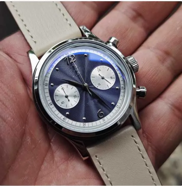 DHgate.com:Mens MYSTERY CODE Homage Chronograph Watch with