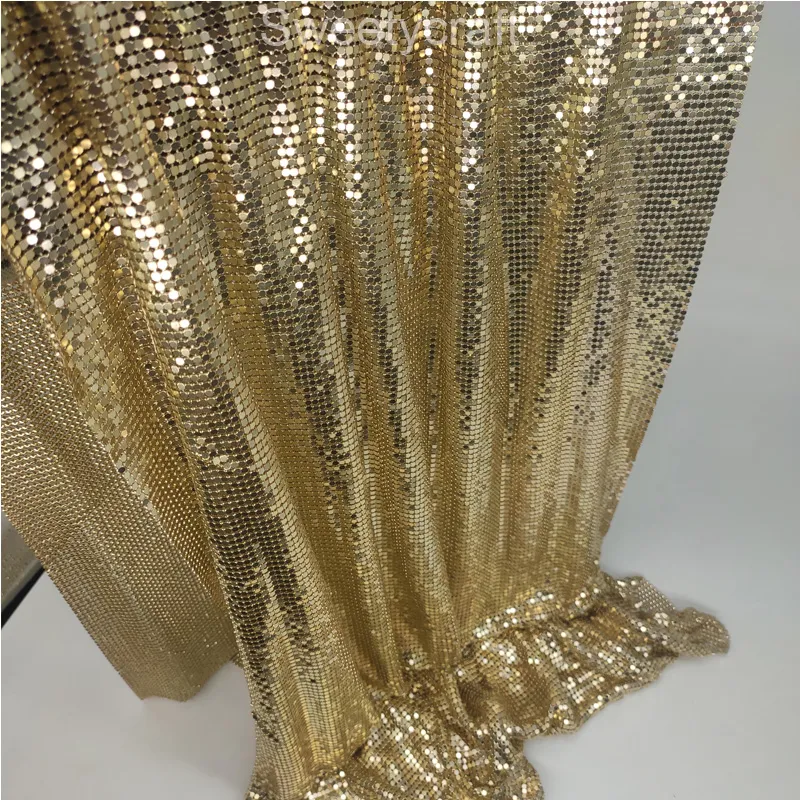 Fashion Gold Glomesh Flexible Metal Sequin Mesh Fabric for Clothing, DIY Jewelry, Party Chainmail Dress from Dhgate Fabric - price 10.16 Fashion Gold Glomesh Flexible Metal Sequin Mesh Fabric for Clothing, DIY Jewelry, Party Chainmail Dress from Dhgate Fabric - price 10.16