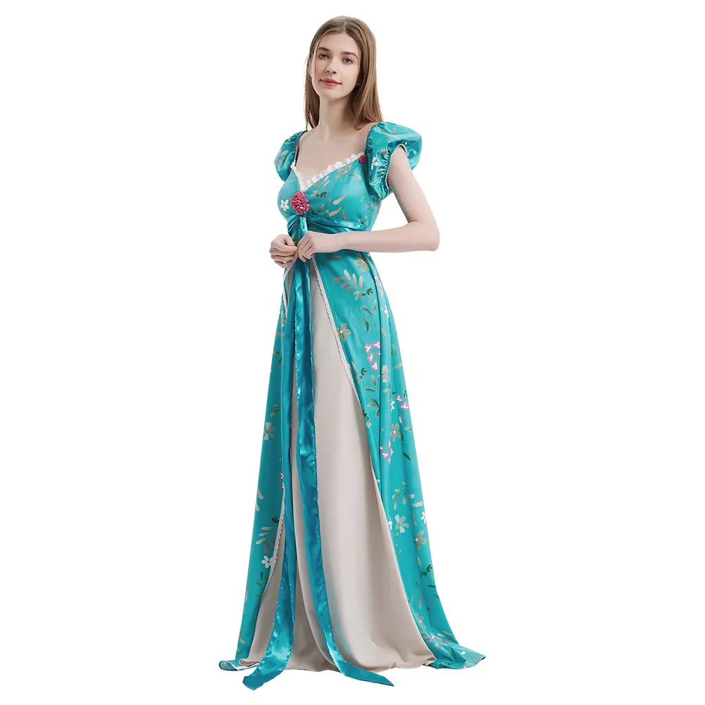 Enchanted Giselle Blue Princess Dress Women Cosplay Costume for Halloween  Carnival Party from Dhgate Others Apparel - price 62.12