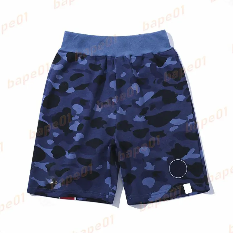 Designer Shark Camouflage Speedo Beach Shorts For Men Loose