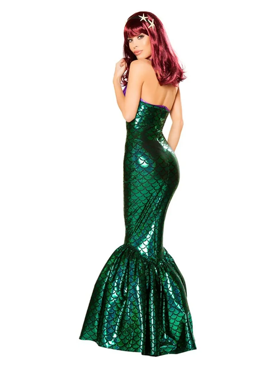 mermaid floral dress Pink 3D Flowers Mermaid Evening Dress with Detachable Overskirt SS273 Blue / 14