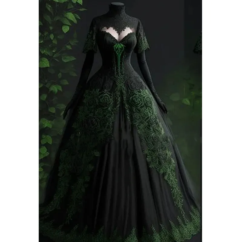 anya taylor joy green dior dress Bow-Detail Corset Mini Dress in Emerald Green - 14 main image 0