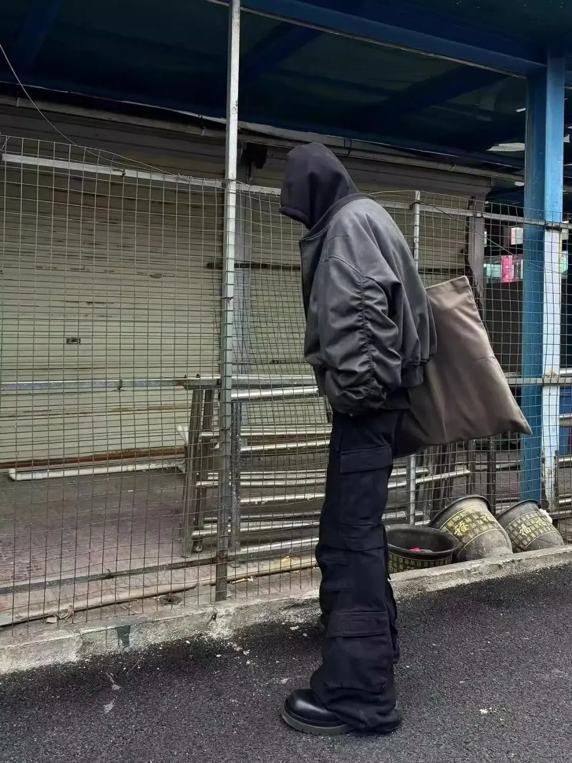 Street Fashion Bomber Jacket - Unisex Y2K Hip Hop Jacket