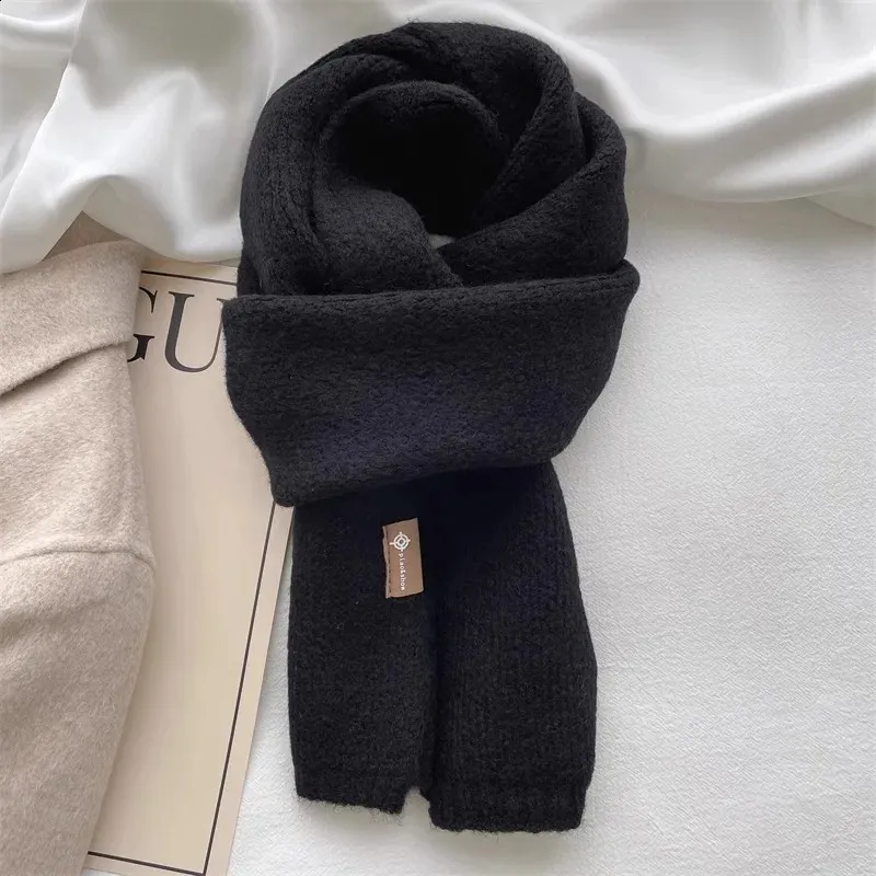 Ladies Cashmere Blend Knit Pashmina Scarf Women Winter Solid Color ...