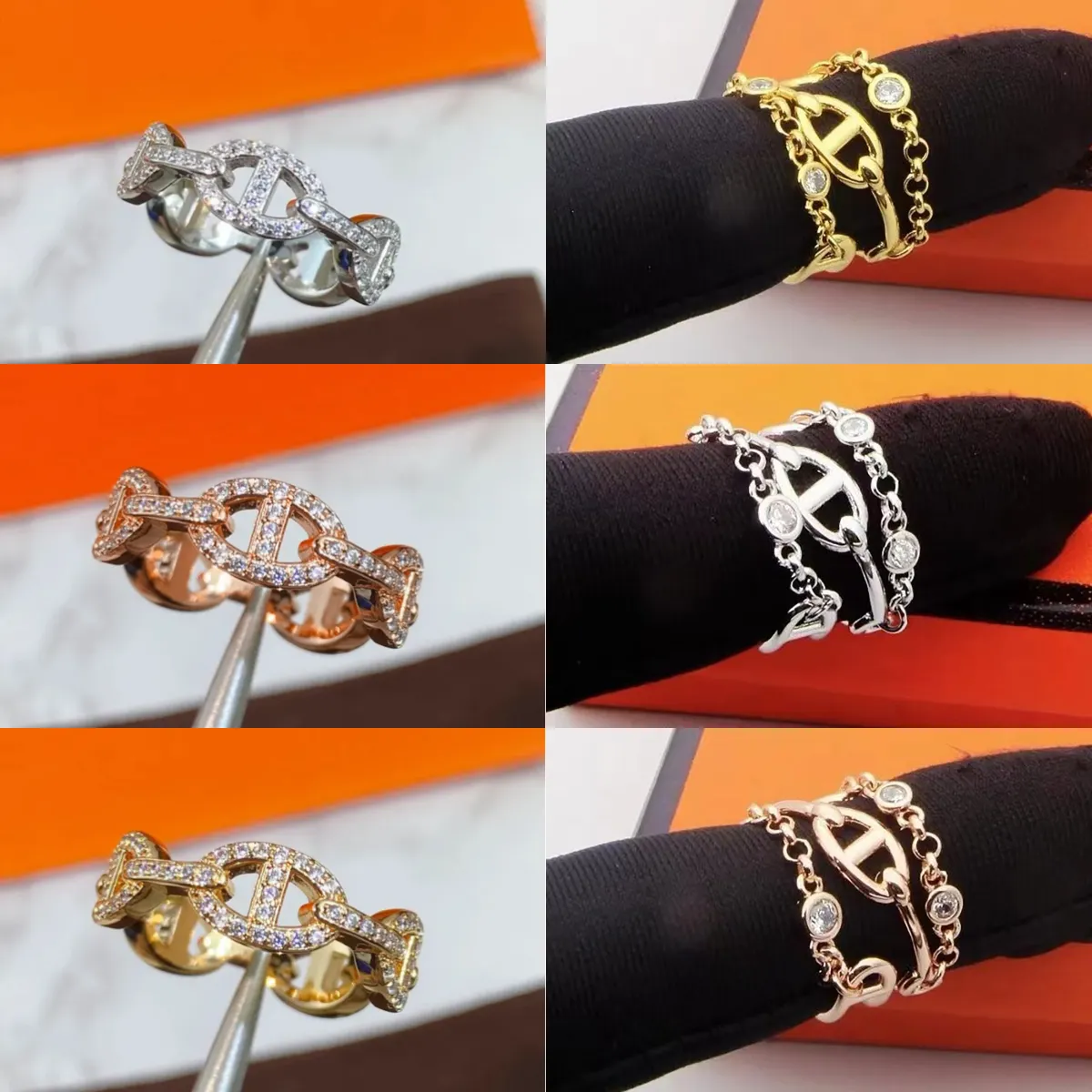 Brand Designer Rings For Women Luxury 18K Gold... From Umi_jewelry, $5. ...