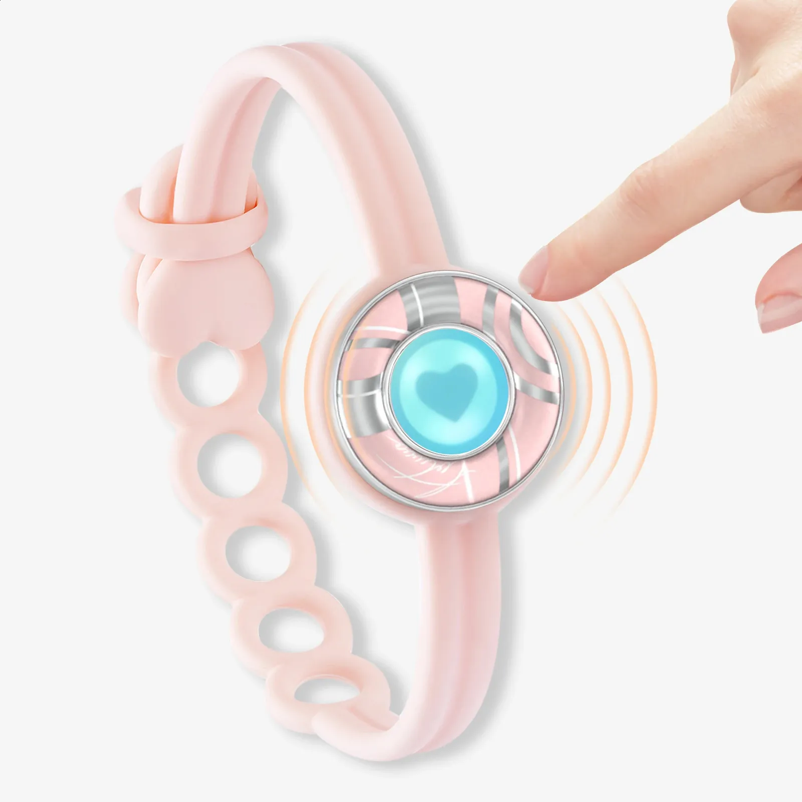 Long Distance Touch Silicone Bracelet with Colorful Band and Vibration  Light for Couples from Dhgate Jelly - price 131.76