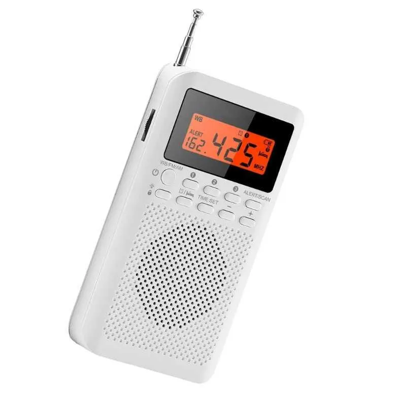 Portable AM Mini Radio Fm With LCD Display, Digital Al Clock, Pocket ...